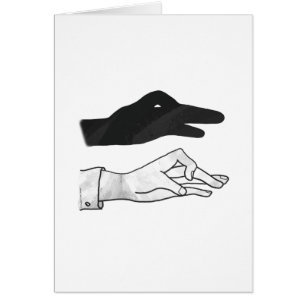 Hand Silhouette Duck