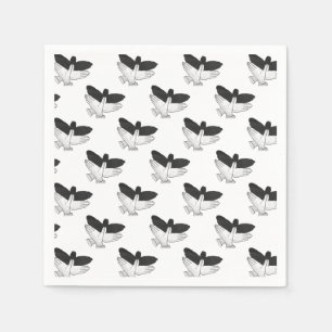 Hand Silhouette Eagle Napkin