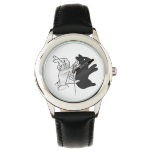 Hand Silhouette Rabbit Watch