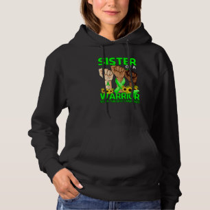 Hand Sister Of A Warrior Neural Tube Defects Aware Hoodie