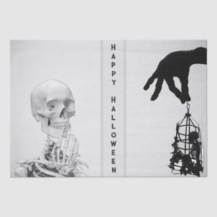 Hand Skeleton Halloween Tissue Paper