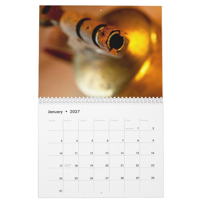 Hand Tools Custom Printed Calendar (Jan 2027)