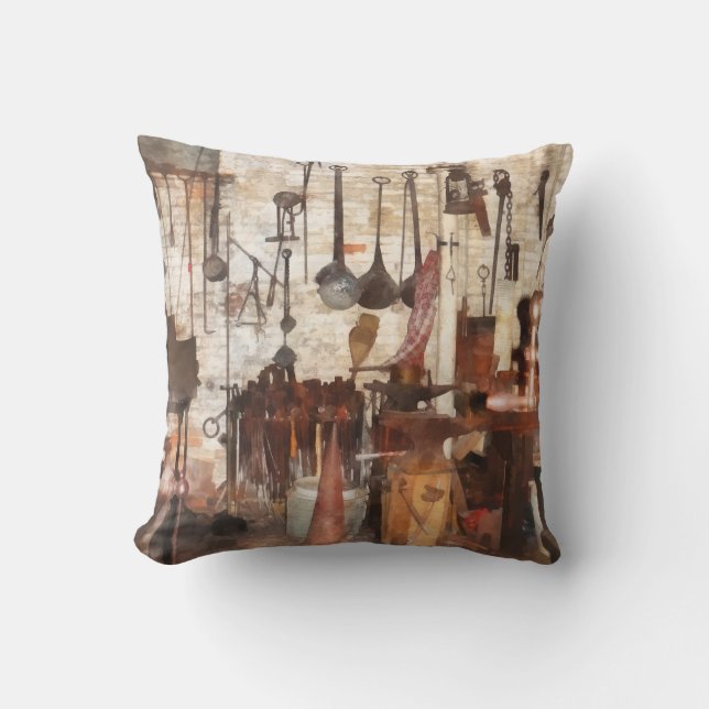 Hand Tools in Machine Shop Cushion (Front)