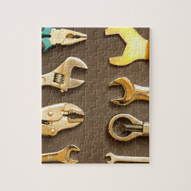 Hand tools jigsaw puzzle (Vertical)