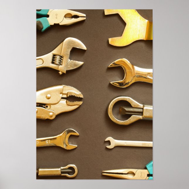 Hand tools poster (Front)