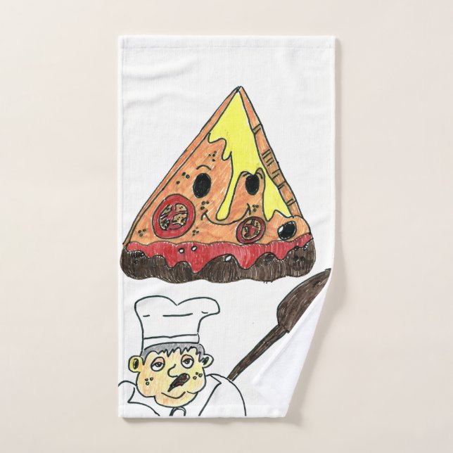 hand towel. pencil drawing towel (Hand Towel)