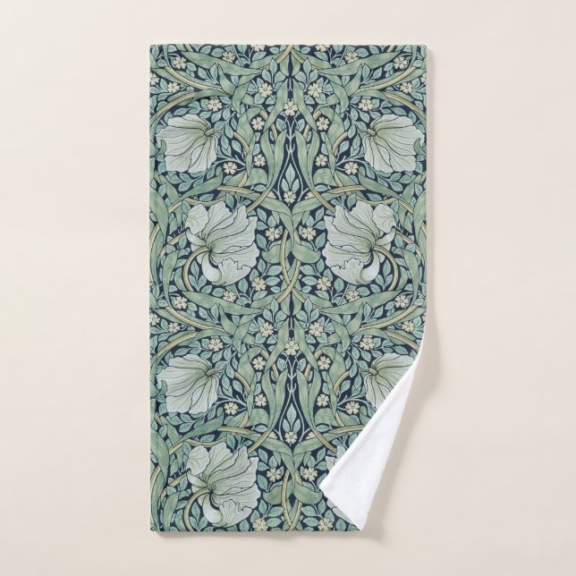 HAND TOWEL : WILLIAM MORRIS : PIMPERNEL (Hand Towel)