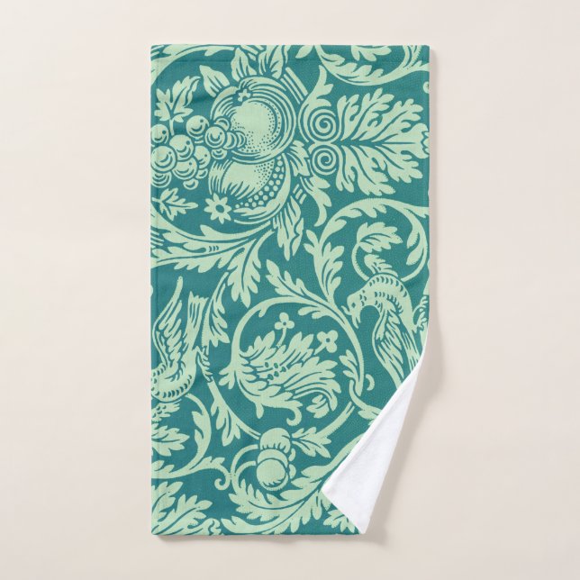 HAND TOWEL : WILLIAM MORRIS : QUEEN ANNE PATTERN (Hand Towel)