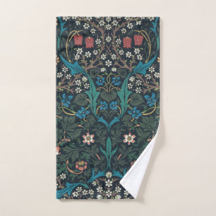 HAND TOWEL : WILLIAM MORRIS : TULIP DESIGN