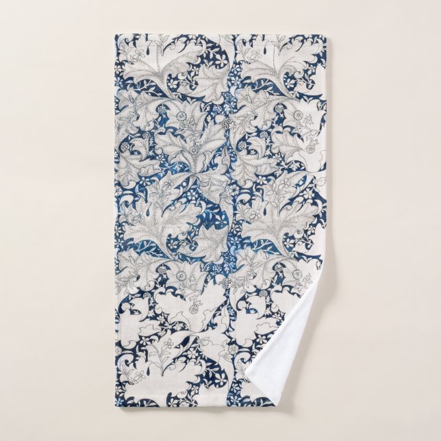 HAND TOWEL : WILLIAM MORRIS : WALLFLOWER (Hand Towel)