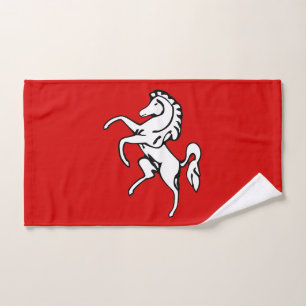 Hand Towel with Flag of Kent County