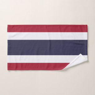 Hand Towel with Flag of Thailand