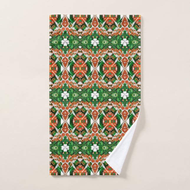 Hand Towel with Ireland Colours (Hand Towel)