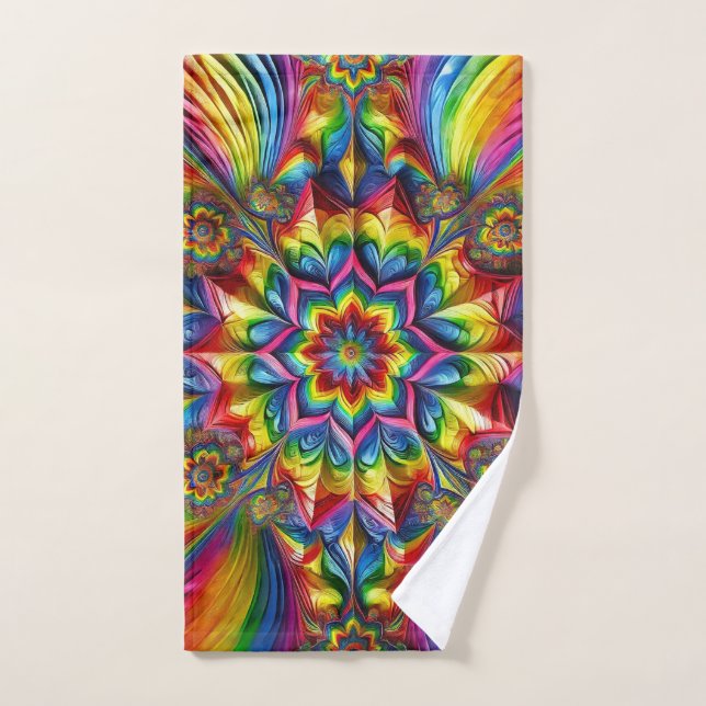 Hand Towel with LGBT Colours (Hand Towel)