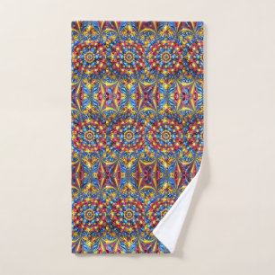 Hand Towel with Romanian Colours