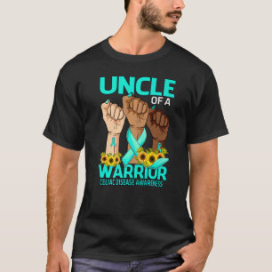 Hand Uncle Of A Warrior Celiac Disease Awareness S T-Shirt