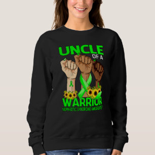 Hand Uncle Of A Warrior Nephrotic Syndrome Awarene Sweatshirt