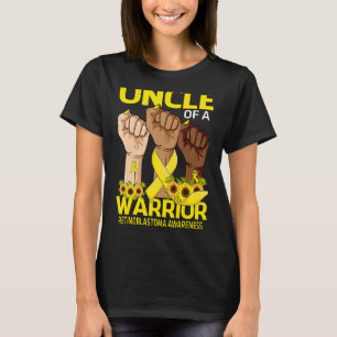Hand Uncle Of A Warrior Retinoblastoma Awareness S T-Shirt