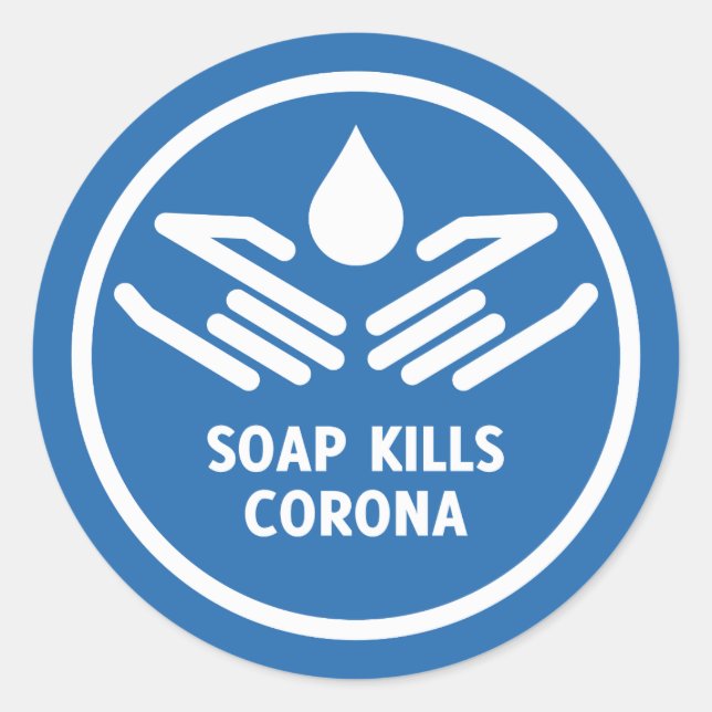 Hand Wash Sticker (Front)