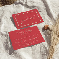 Hand-Written Colourful Retro Bold Unique Wedding