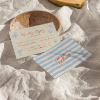 Hand Written Drawn Painted Whimsical Fun Wedding