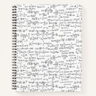 Hand Written Math Equations // Notebook