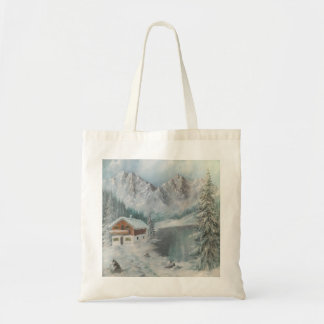 Handbag Ann Hayes Painting Bavarian Snow Dream