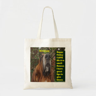Handbag Basset Hound Happy Friday I Love Life