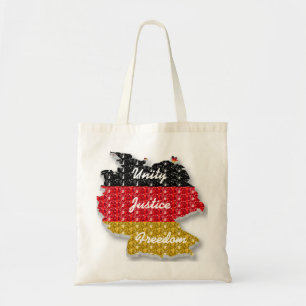 Handbag German Flag Unity Justice Freedom