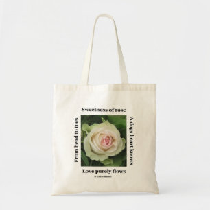 Handbag Poetic Rose By Ladee Basset