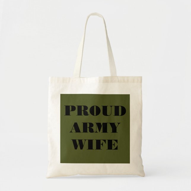 Handbag Proud Army Wife (Front)