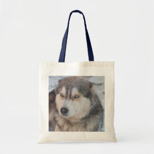 Handbag with Husky