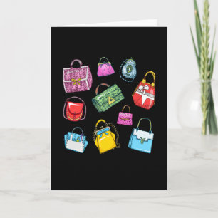 Handbags Collection Fashion Card