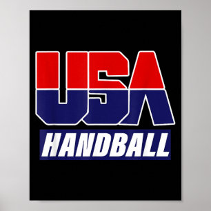 Handball 2021 Usa Team Poster