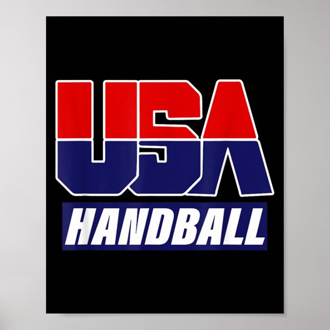 Handball 2021 Usa Team Poster (Front)