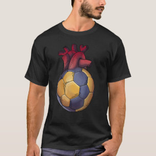 Handball Ball Heartbeat for Players and Fans T-Shirt