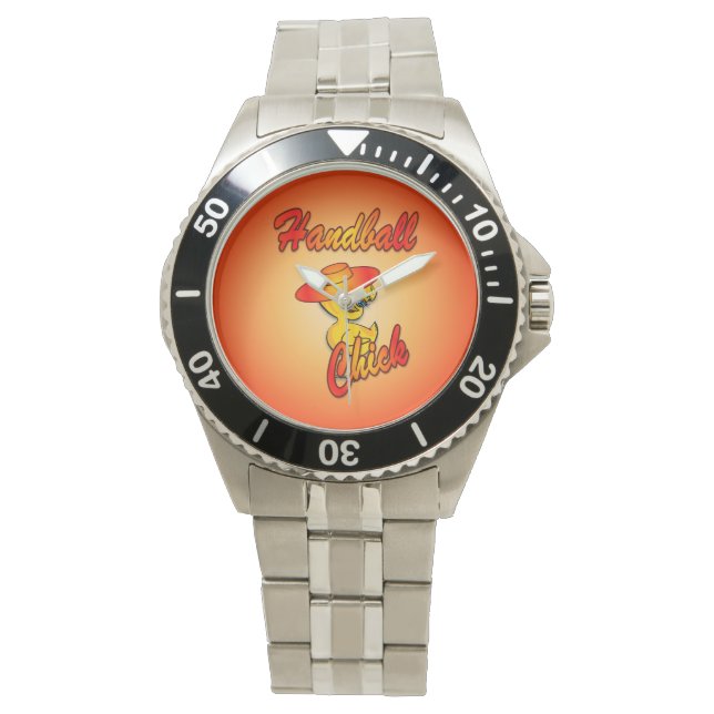 Handball Chick #5 Watch (Front)
