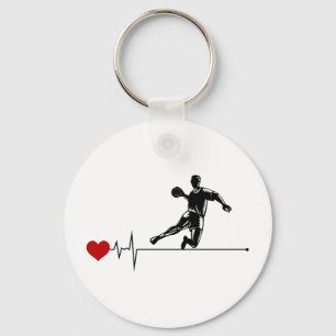 Handball Coach Handballer Funny Saying  Key Ring
