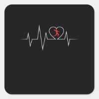 Handball EKG love and heart beat