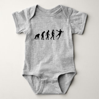 Handball evolution baby bodysuit