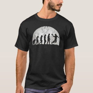 Handball Evolution Evolution Of Man Ball Sports T-Shirt
