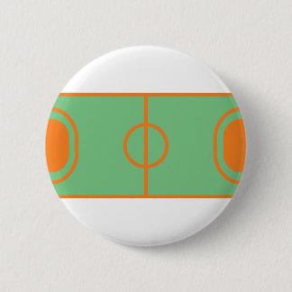 handball field icon 6 cm round badge