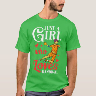 Handball Game Ball Player Rules Court Team 3 T-Shirt