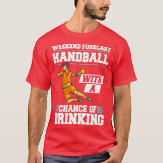 Handball Game Ball Player Rules Court Team 7 T-Shirt
