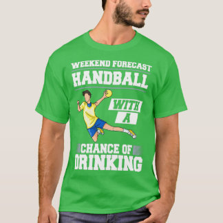 Handball Game Ball Player Rules Court Team 9 T-Shirt