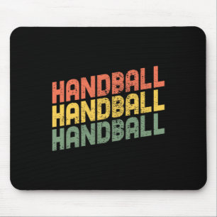 Handball Gift Vintage Style Mouse Pad