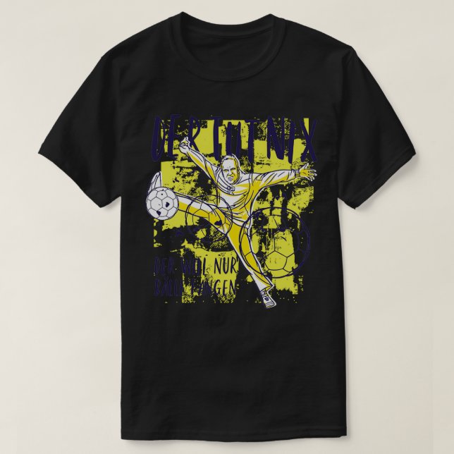 Handball goalkeeper The nothing wants to catch bal T-Shirt (Design Front)
