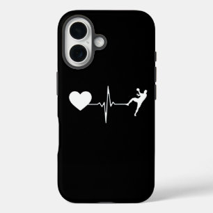 Handball Handball Player Heartbeat iPhone 16 Case