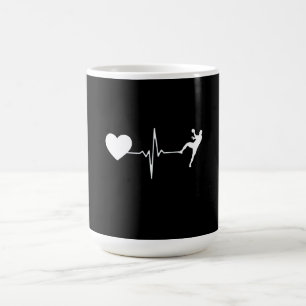 Handball Handball Player Heartbeat Coffee Mug