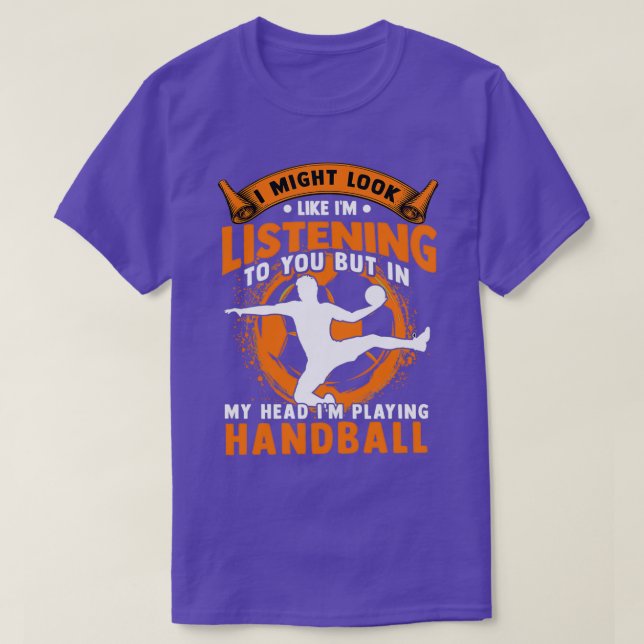 Handball Hobby 4 T-Shirt (Design Front)